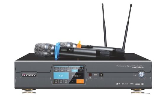 مكبر الطاقة المهني من سلسلة KR مع ميكروفون لاسلكي 20Hz-20KHz