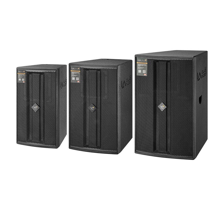 X-10/12/15 مكبر الصوت خطي 2 طريق مكبر الصوت كامل المدى 2 × Speakon NL4MP